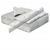 Selimat Pillow Top 200x180 cm Matelas othopédique pleine forme