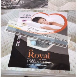 190x80 Confortex Royal Pillow Top Matelas othopédique